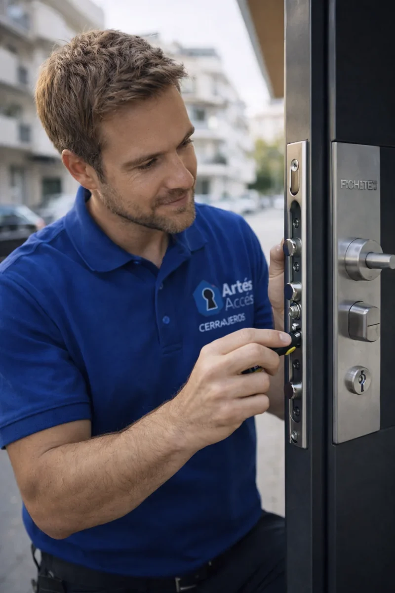 Apertura de puertas y cambios de cerradura en Artés